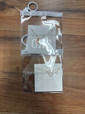 Gold Heart Pendant Necklace - Gold